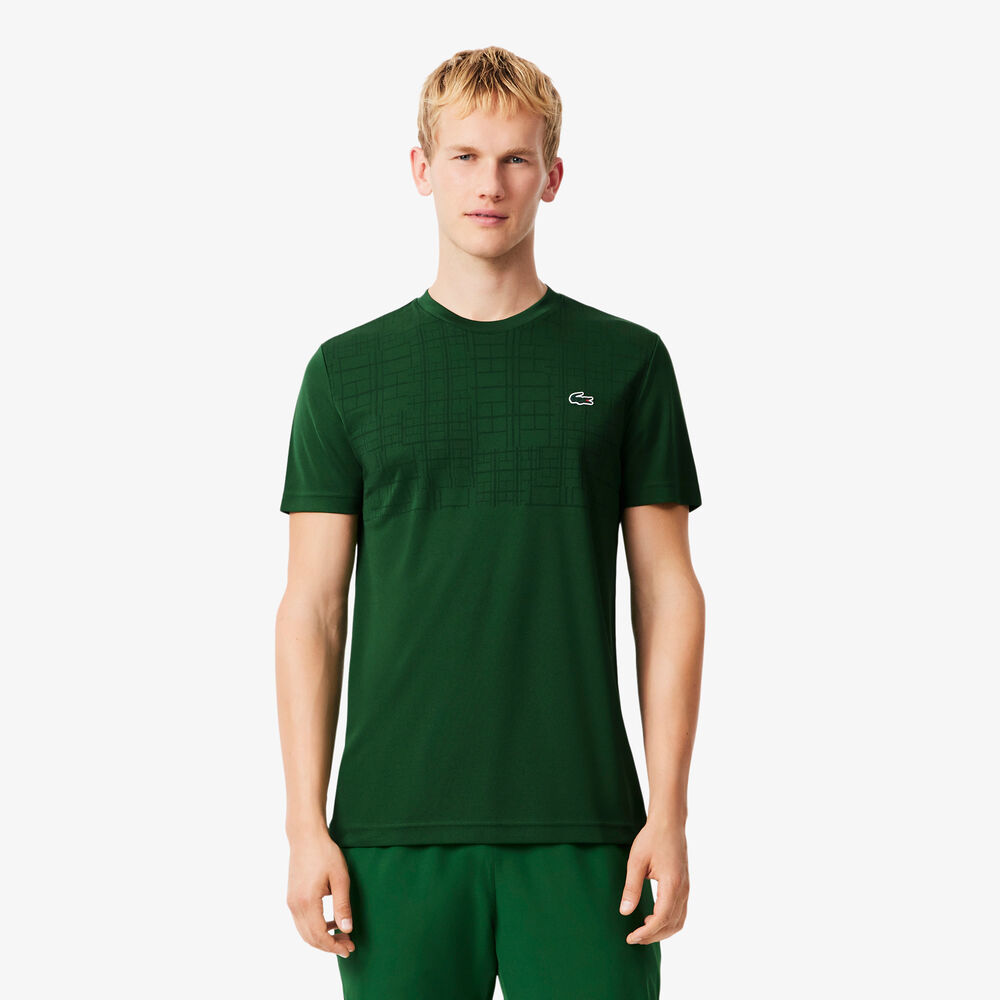 Lacoste Camiseta De Manga Corta Hombres - Verde