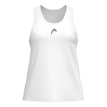 Ropa HEAD HEAD Club 25 Tech Camiseta De Tirantes Mujeres-Blanco
