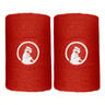Long Cinta para sudor - Pack de 2 Unisex-rojo, blanco