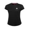 Crew Camiseta De Manga Corta Chicas-Negro