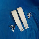 Equipo de entrenamiento Easy Lines Easy Lines Midcourt Línea De Fondo 4 Rollos Pista De Tierra Batida-Blanco