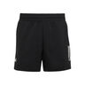 Club 3 Stripes Shorts Chicos - negro, blanco