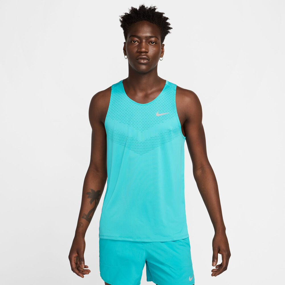 Nike Stride Tank Camiseta de running Hombres-turquesa
