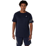 Ropa ASICS ASICS Icon Camiseta De Running Hombres-Azul Oscuro