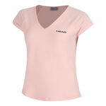 Ropa de tenis HEAD HEAD Janet Camiseta de manga corta Mujeres-rosa