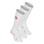 Ropa De Tenis BIDI BADU Crispy White Crew Move Socks 3 Pack - white