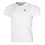 Ropa Nike Nike Court Dry Victory Camiseta De Manga Corta Hombres-Blanco,Negro
