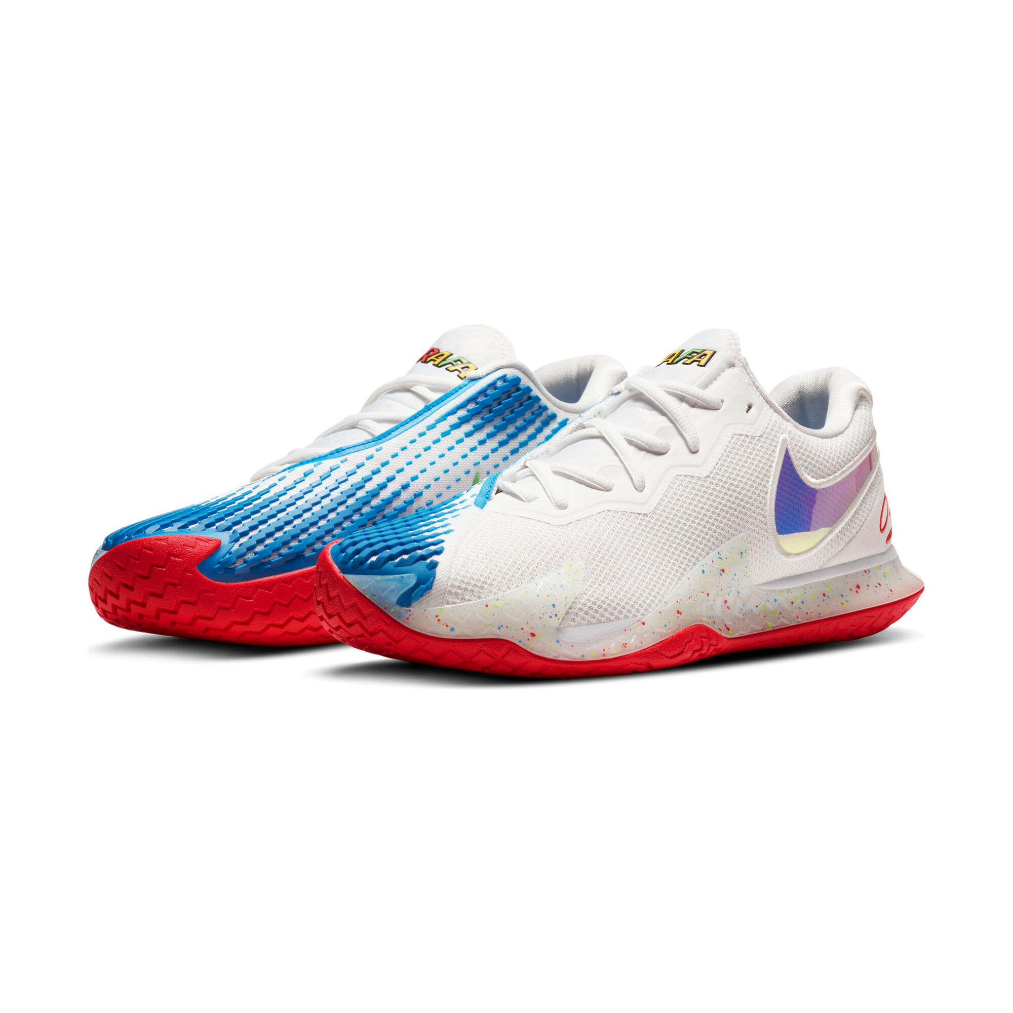 Nike Rafael Nadal Air Zoom Vapor Cage 4 Mario Zapatilla Todas Las Hombres - Blanco, Azul Claro online | Tennis-Point