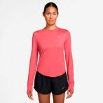 Ropa Nike Nike Swift Camiseta de running Mujeres - coral, plateado