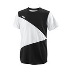 Ropa Wilson Wilson Team Camiseta De Manga Corta Chicos-Negro,Blanco
