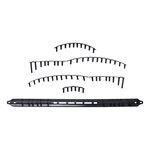 Accesorios para raquetas Wilson Wilson Clash 108 V2.0 Juego De Cintas Con Ojales-Negro