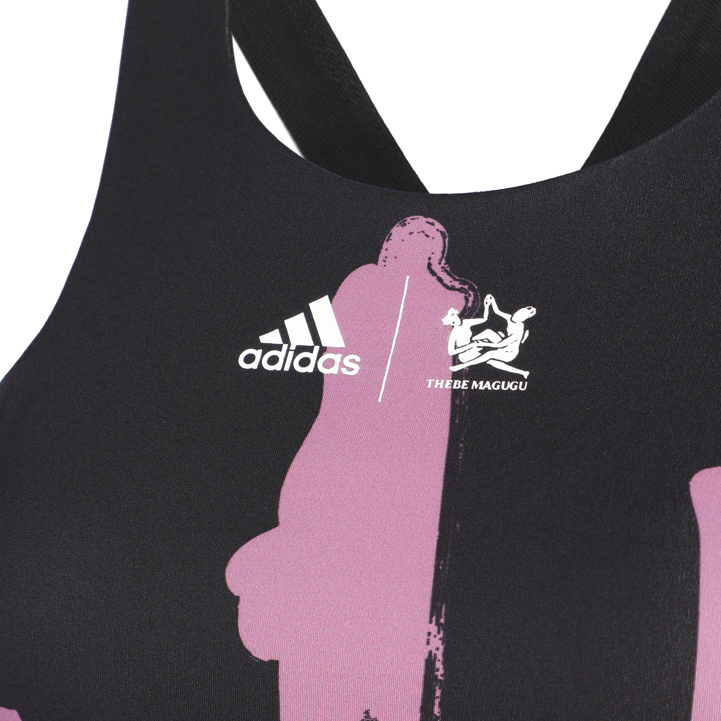 Buy adidas New York Y Camiseta De Tirantes Mujeres Negro Rosa