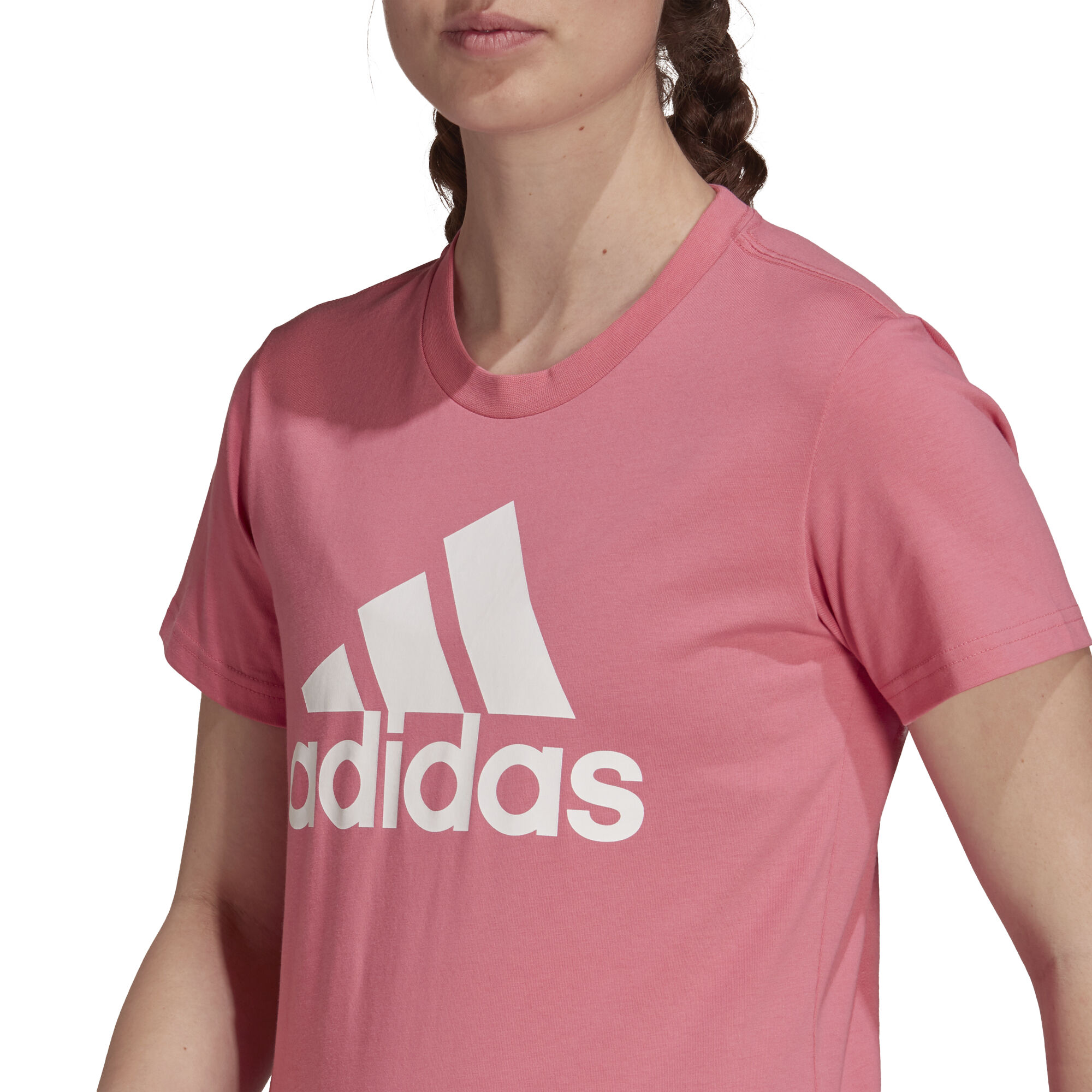 Tradicion Doctor en Filosofía rompecabezas adidas Big Logo Camiseta De Manga Corta Mujeres - Rosa, Blanco compra  online | Tennis-Point