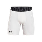 Ropa Under Armour Under Armour Heatgear Shorts Hombres - blanco, negro