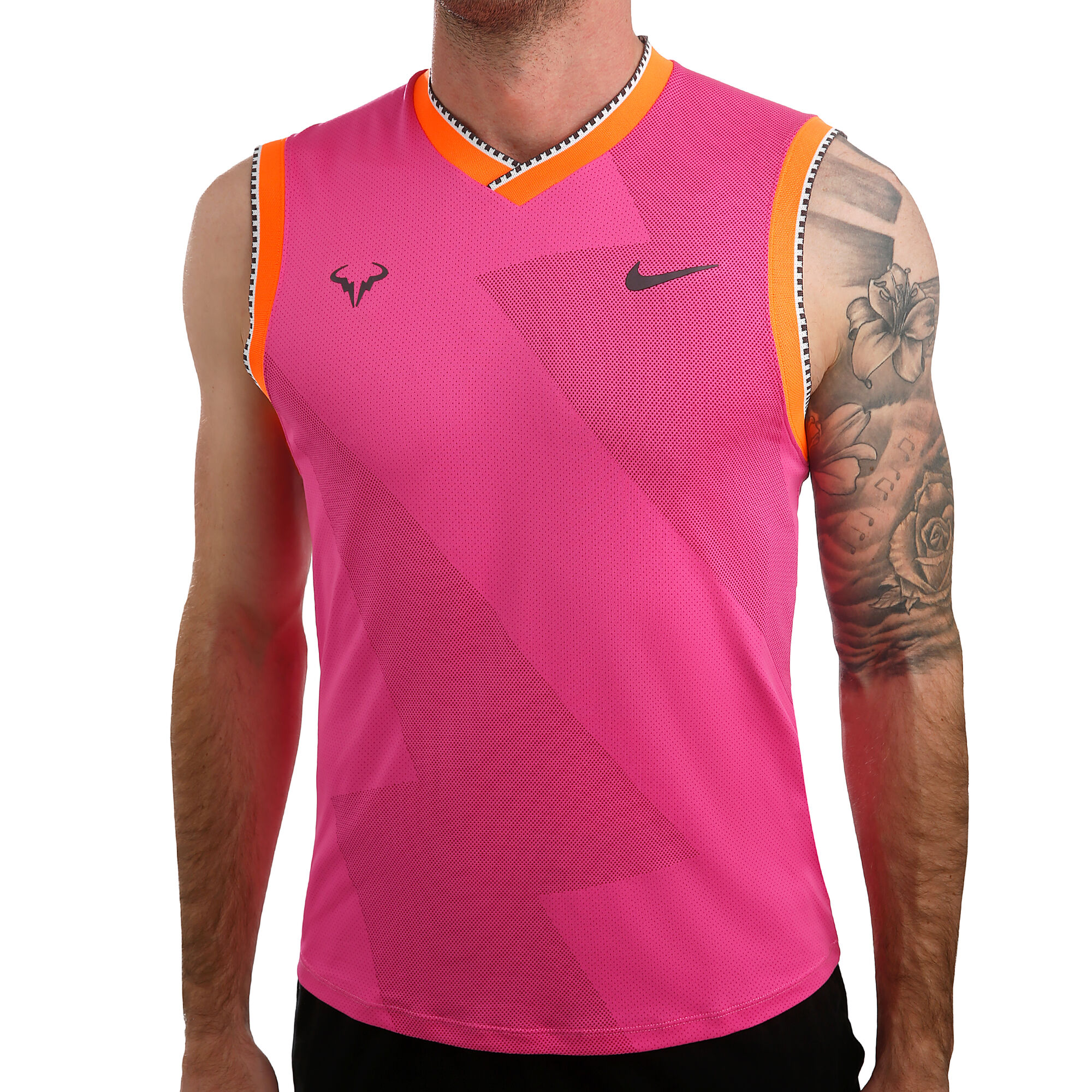 Elección películas métrico Nike Rafael Nadal Court Aeroreact Camiseta De Tirantes Hombres - Rosa, Gris  compra online | Tennis-Point