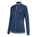Ropa Dunlop Dunlop Club Knitted Chaqueta De Entrenamiento Mujeres-Azul Oscuro