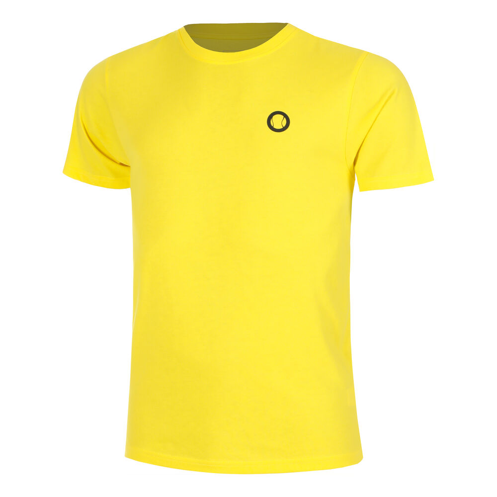 Tennis-Point Team Yellow Camiseta De Manga Corta Hombres - Amarillo