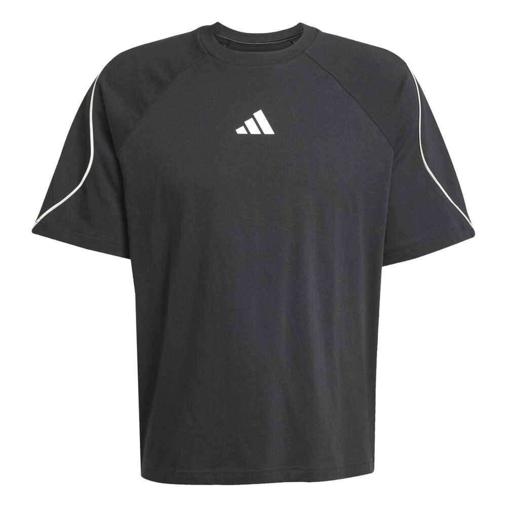 adidas Stadium Camiseta De Manga Corta Hombres-Negro
