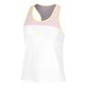 Mind Racerback Camiseta De Tirantes Chicas-Morado,Blanco