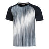 Performance Camiseta de manga corta Hombres - azul oscuro, blanco