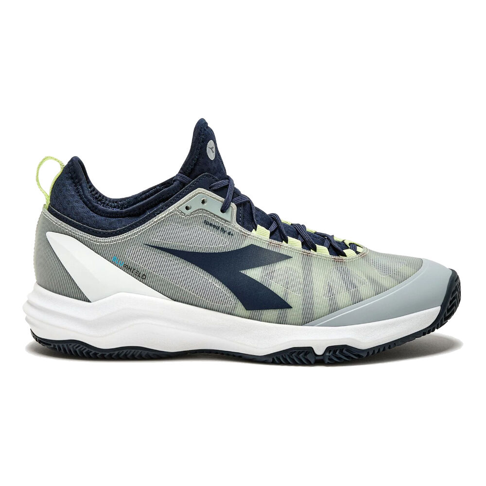 Diadora Speed Blushield Fly 4 + Zapatilla Tierra Batida Hombres - Gris, Azul