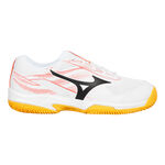 Zapatillas de tenis Mizuno Mizuno Break Shot 5 Zapatilla Tierra Batida Hombres-Blanco,Coral