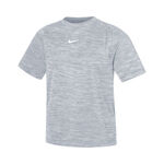 Ropa de tenis Nike Nike Dri-Fit Multi Camiseta De Manga Corta Ni&ntilde;os-Gris