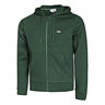 Classic Sudadera Con Cremallera Hombres-Verde