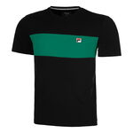 Ropa Fila Fila Bosse Camiseta De Manga Corta Hombres-Negro,Verde