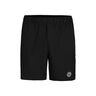 Crew 7in Shorts Hombres-Negro