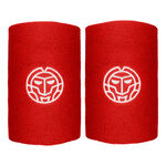 Ropa de tenis BIDI BADU BIDI BADU Cody Code Move Cinta para sudor Unisex - rojo, blanco