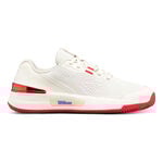 Zapatillas de tenis Wilson Wilson Intrigue Pro Zapatilla Todas Las Superficies Mujeres-Crema,Rojo