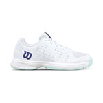 Zapatillas de tenis Wilson Wilson Rush Pro Jr Zapatilla todas las superficies Ni&ntilde;os-blanco, turquesa