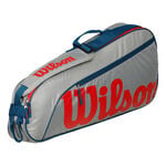 Bolsas De Tenis Wilson JUNIOR RACKETBAG Red/Infrared