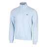 High Neck Sudadera Hombres-Azul Claro