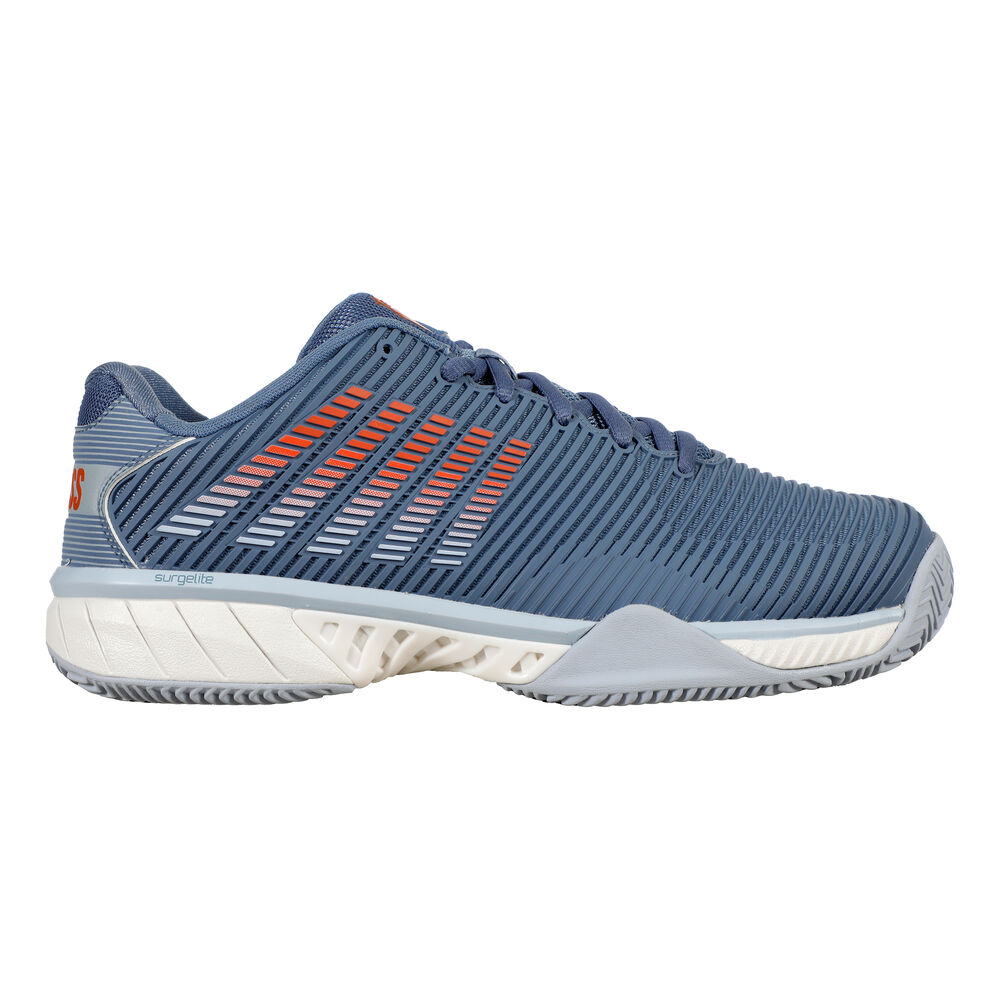 K-Swiss Hypercourt Express 2 Zapatilla Tierra Batida Hombres - Azul, Naranja