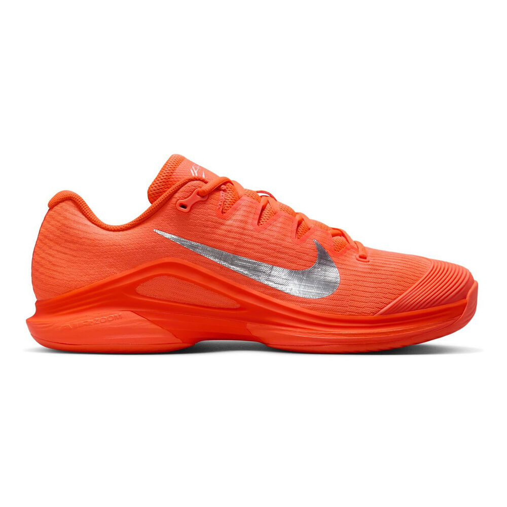 Nike Vapor 12 PRM USO Zapatilla Todas Las Superficies Hombres-Naranja Neón,Plateado