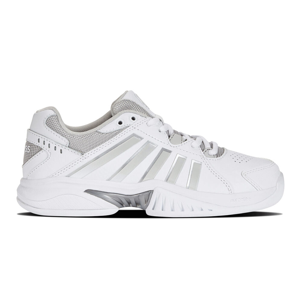 K-Swiss Receiver Zapatilla para pista cubierta Mujeres - blanco, plateado