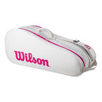 Bolsas De Tenis Wilson ADVANTAGE 2025 6PK RACKET BAG OFFWHI/Pk