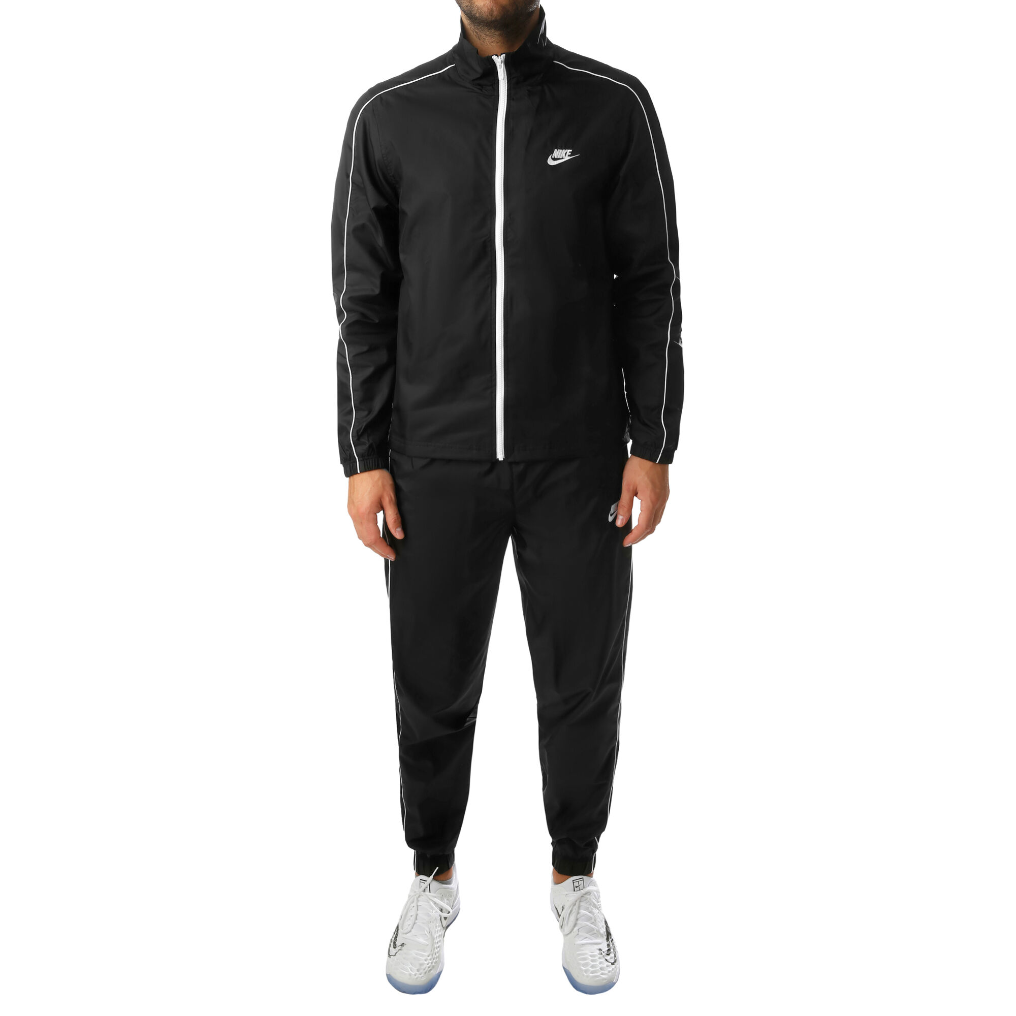 Nike Sportswear Chándal Hombres - Negro, Blanco compra Tennis-Point