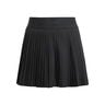 Club Pleat Falda Chicas-Negro