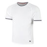 Court Performance Crew Camiseta De Manga Corta Hombres-Blanco