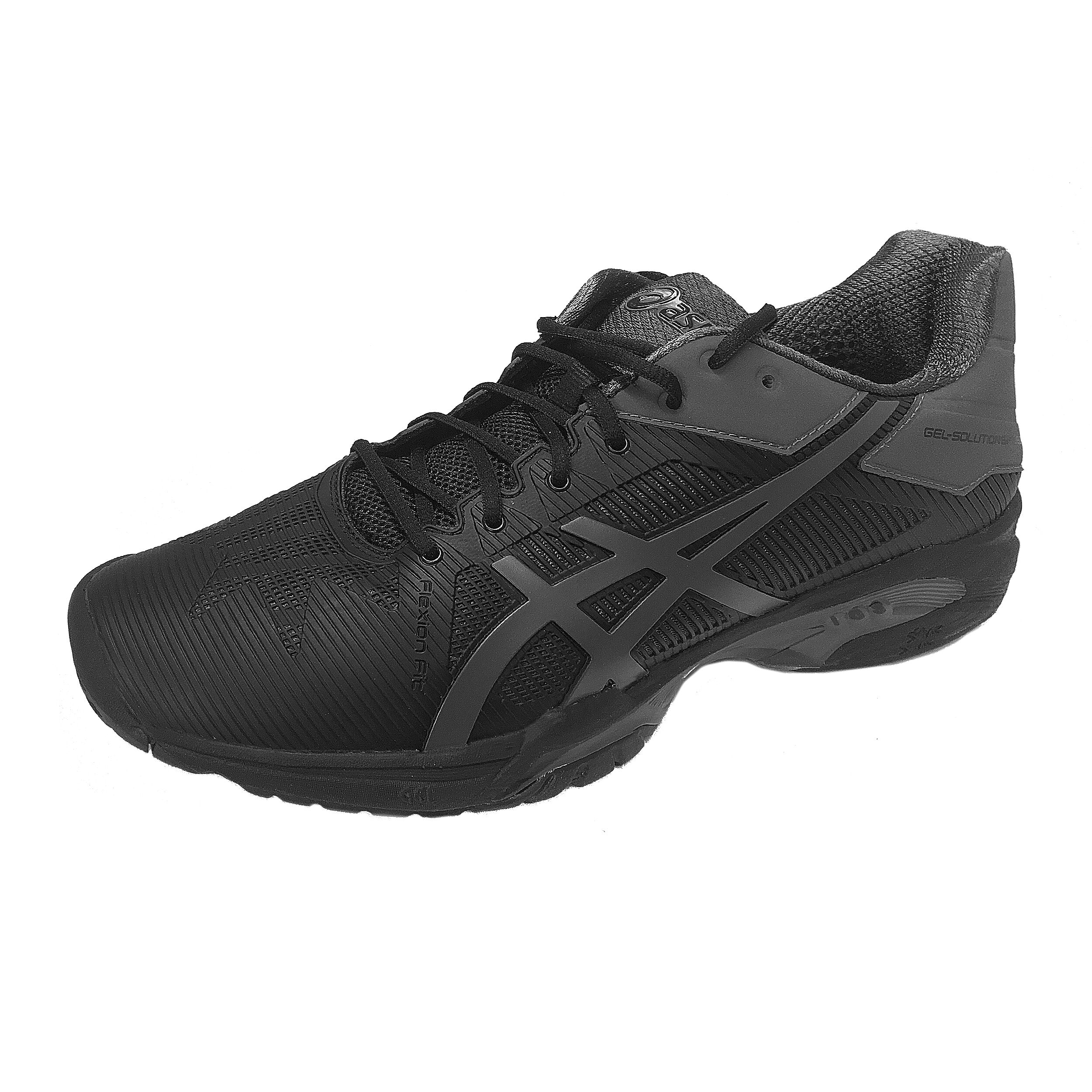 Buy ASICS Gel Solution Speed 3 Zapatilla Todas Las Superficies Hombres Negro Gris Oscuro online Tennis Point ES