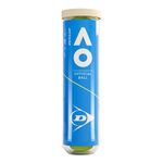 Pelotas de tenis Dunlop Dunlop Australian Open Bote De 4 Pelotas