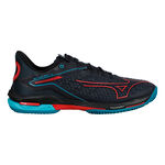 Zapatillas de pádel Mizuno Mizuno Wave Exceed Tour 6 Zapatilla De Pádel Hombres-Azul Oscuro,Lila