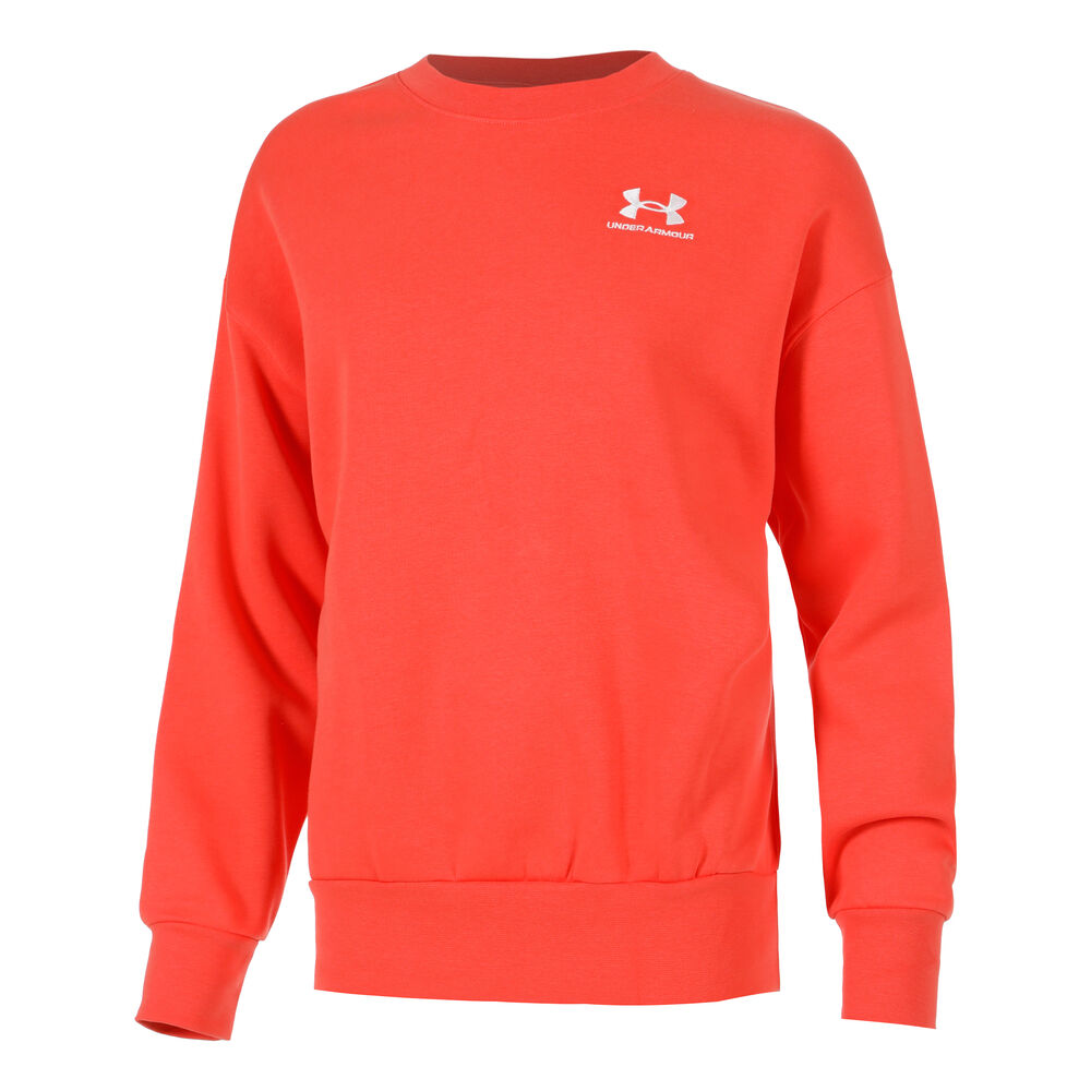 Under Armour Essential OS Crew Sudadera Mujeres-Naranja