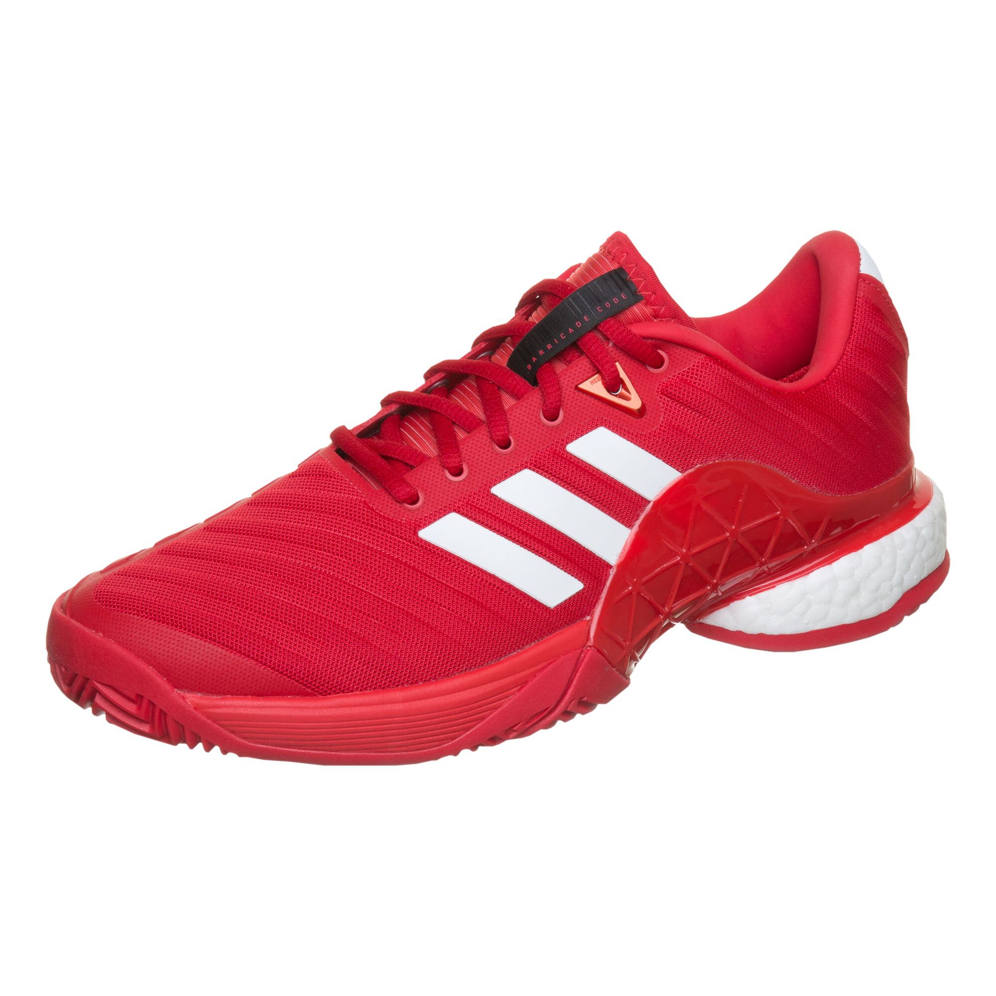 Torpe loseta Armonía adidas Barricade 2018 Boost Zapatilla Todas Las Superficies Hombres - Rojo,  Blanco compra online | Tennis-Point