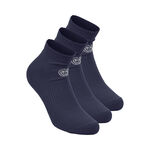 Ropa de tenis BIDI BADU BIDI BADU Crew Performance Calcetines de tenis Pack de 3 -azul oscuro