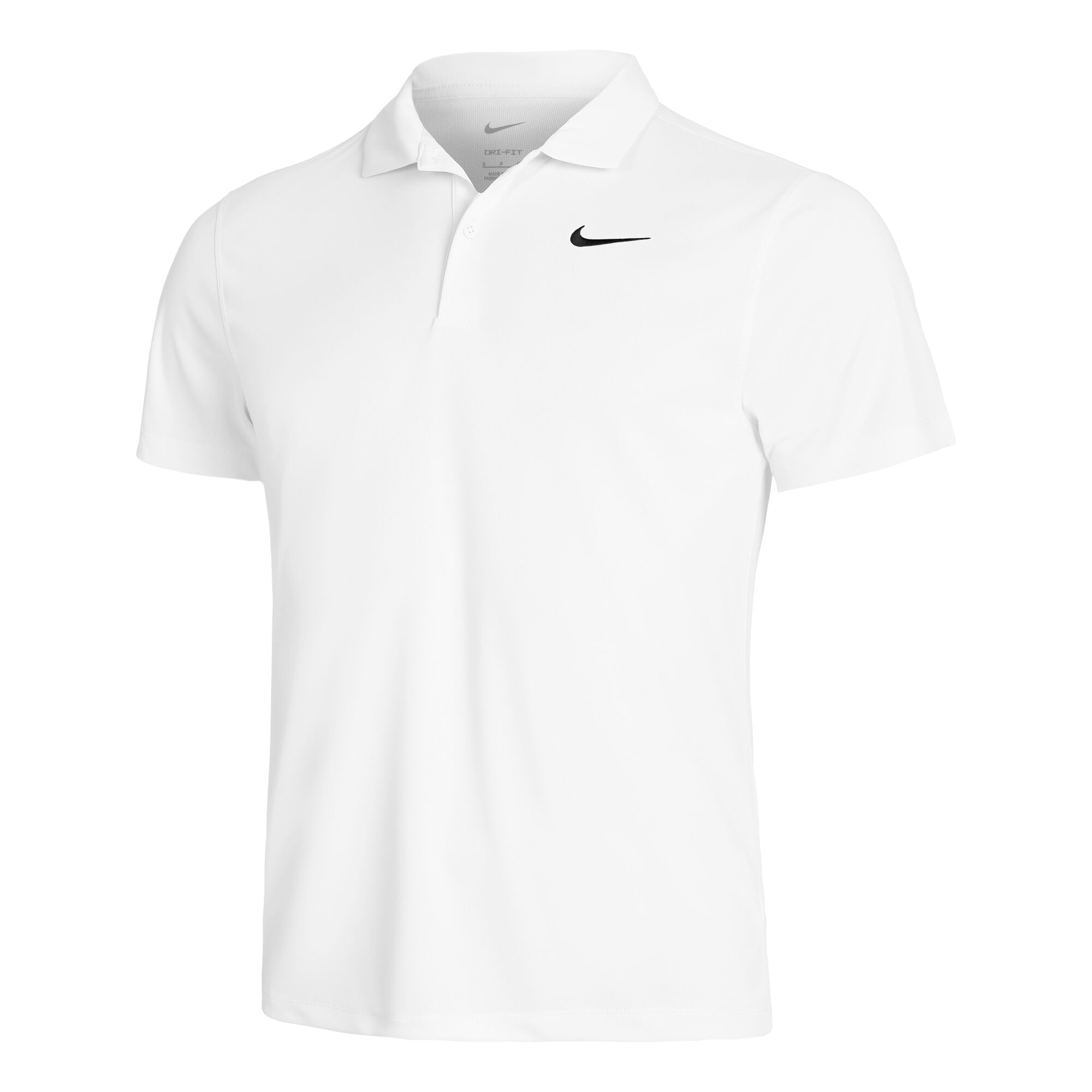 sopa carrera Discriminación sexual Nike Dri-Fit Solid Polo Hombres - Blanco compra online | Tennis-Point