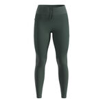 Ropa Odlo Odlo Zeroweight Warm Reflective Mallas Para Correr Mujeres-Oliva
